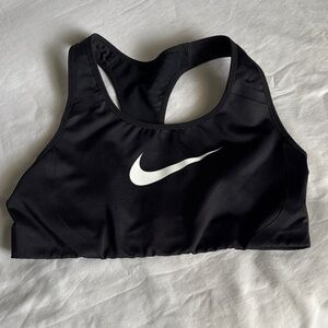 Nike Women's Black and White Sports Bra